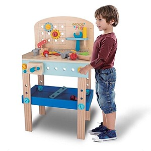 Banc de Lucru pentru copii , din Lemn de Pin , 40x24.5x64.5cm - 50 piese
